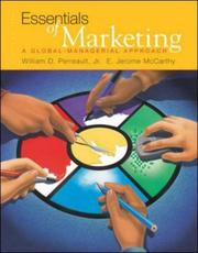 Cover of: Essentials of Marketing Student Package #1(Text, Student CD, PowerWeb, & Applications in Basic Marketing '02-'03) by Jr., William D. Perreault
