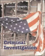 Cover of: Criminal Investigation with Free "Making the Grade" Student CD-ROM
