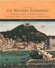 Cover of: The Western Experience, Volume B, with Powerweb by Mortimer Chambers, Barbara Hanawalt, Theodore K. Rabb, Isser Woloch, Raymond Grew