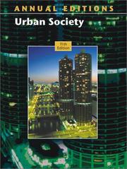 Cover of: Annual Editions: Urban Society 03/04