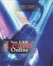 Cover of: You Can LEARN Online | Kathryn Winograd