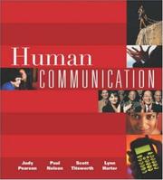 Cover of Human Communication with Free Student CD-ROM and PowerWeb by Judy C. Pearson