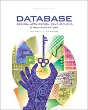 Cover of: Database Design, Application Development, and Administration by Michael V. Mannino