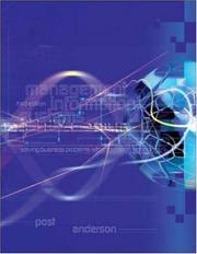 Cover of: Management Information Systems: Solving Business Problems with Information Technology