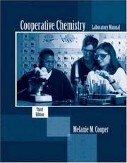 Cover of: Cooperative Chemistry Lab Manual by Melanie M Cooper