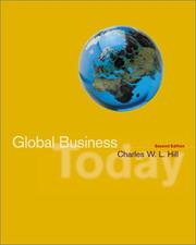 Cover of: Global Business Today, Postscript 2003 with CD, Map, and PowerWeb