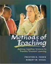 Cover of: Methods of Teaching: Applying Cognitive Science to Promote Student Learning with PowerWeb: Education
