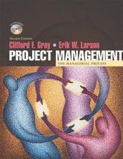 Cover of: Project Management: The Managerial Process w/ Student CD-ROM