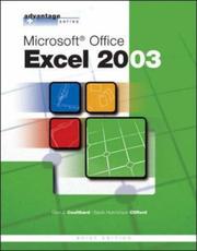 Cover of: Advantage Series: Microsoft Office Excel 2003, Brief Edition (Advantage Series)
