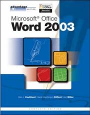 Cover of: Microsoft Office Word 2003 by Glen J. Coulthard