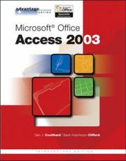 Cover of: Advantage Series: Microsoft Office Access 2003 Intro (Advantage Series)