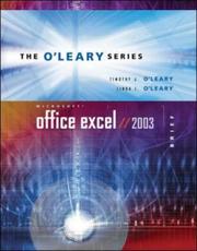 Cover of O'Leary Series by Timothy J. O'Leary