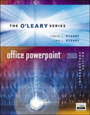 Cover of: O'Leary Series: Microsoft PowerPoint 2003 Introductory (O'Leary)