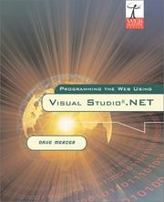 Cover of: Programming the Web Using Visual Studio.Net