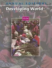 Cover of: Annual Editions: Developing World 03/04