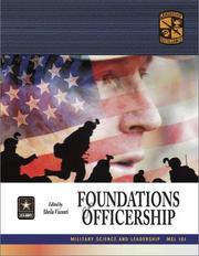 Cover of: MSL 101 Foundations of Offership Textbook by ROTC Cadet Command