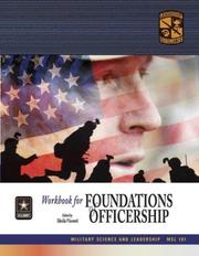 Cover of: MSL 101 Foundations of Officership Workbook | ROTC Cadet Command