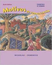 Cover of: Motivos de conversacion with Listening Comprehension CD and Student CD-ROM