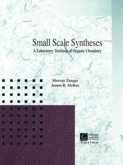 Cover of: Small Scale Synthesis by Murray Zanger, James R. McKee