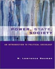 Cover of: Power, State and Society: An Introduction to Political Sociology