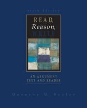 Cover of: Read, reason, write by Dorothy U. Seyler, Dorothy U. Seyler