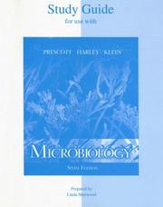 Cover of: Student Study Guide to accompany Microbiology | Lansing M. Prescott