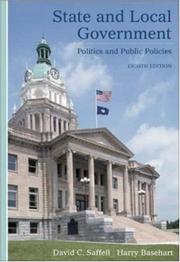 Cover of: State and Local Government by David C. Saffell, Harry Basehart