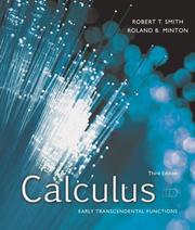 Cover of: Calculus by Robert Thomas Smith, Roland B. Minton