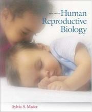 Cover of: Human Reproductive Biology by Sylvia S. Mader