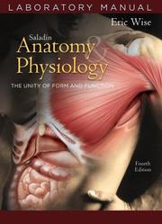 Cover of: Anatomy and Physiology Laboratory Manual t/a 4/e