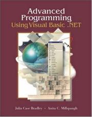 Cover of: Adv Programming Using VB.Net w/ 60 day Trial & Student CD