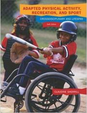 Cover of: Adapted Physical Activity, Recreation and Sport with Powerweb Bind-in Passcard