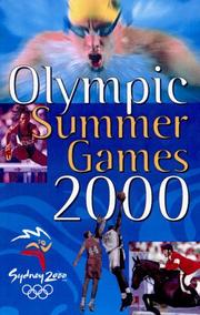 Cover of: Olympic Summer Games 2000 by Unauthored