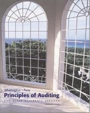 Cover of: Principles of Auditing & Other Assurance Services