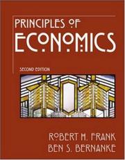 Cover of: Principles of Economics + DiscoverEcon Code Card by Robert H. Frank, Robert H. Frank, Ben S. Bernanke, Robert Frank