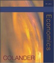 Cover of: Economics by David C. Colander, David C. Colander