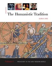 Cover of: The Humanistic Tradition, Vol. 1