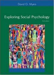 Cover of: Exploring Social Psychology with PowerWeb and Student CD-ROM