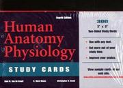 Cover of: Human Anatomy & Physiology: Study Cards