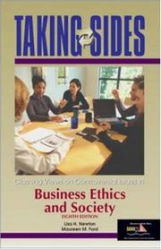 Cover of: Taking Sides: Clashing Views on Controversial Issues in Business Ethics and Society