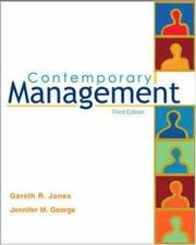 Cover of: Contemporary Management, with CD