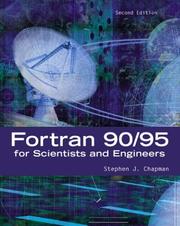 Cover of: Fortran 90/95 for Scientists and Engineers by Stephen J. Chapman, Stephen Chapman