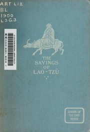 The Sayings of Lao Tzü by Laozi