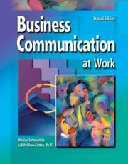 Cover of: Business Communications at Work | Marilyn Satterwhite