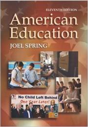 Cover of: American Education: with PowerWeb/OLC Card