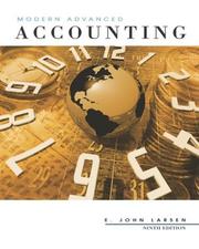 Cover of: MP Accounting: Modern Advanced Accounting w/ Dynamic Accounting PowerWeb, 9e