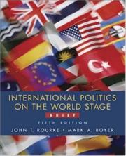 Cover of: International Politics on the World Stage, Brief, MP w/PowerWeb