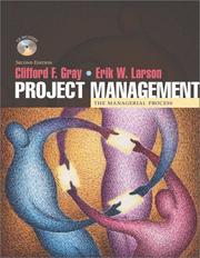 Cover of: Project Management by Diane Parente, Jeffrey K. Pinto
