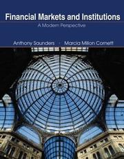 Cover of: Financial Markets and Institutions: A Modern Perspective, Second Edition