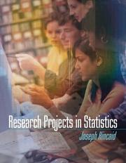 Cover of: Research Projects in Statistics by Joseph Kincaid